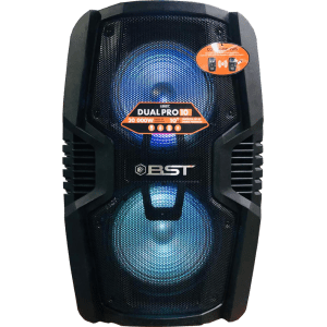 BAFLE BST DUAL 10" 20,000 W PMPO, MODELO DUAL PRO 10