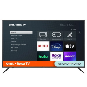 ONN TV 60" ROKU TV SMART 4K UHD HDR10 MODELO 100024699