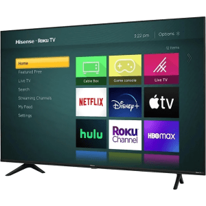 HISENSE 75" ROKU TV SMART 4K ULTRA UHD, HDR10 MODELO 75R6E4
