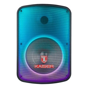 Bafle profesional 15” 30,000 W PMPO con micrófono alámbrico
