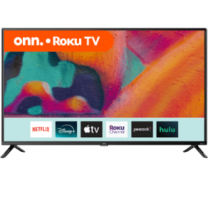 onn. 40" Class FHD (1080P) LED Roku Smart TV HDR (100058007)