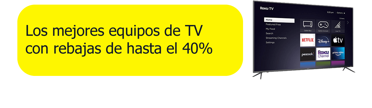 precios bajos en televisiones